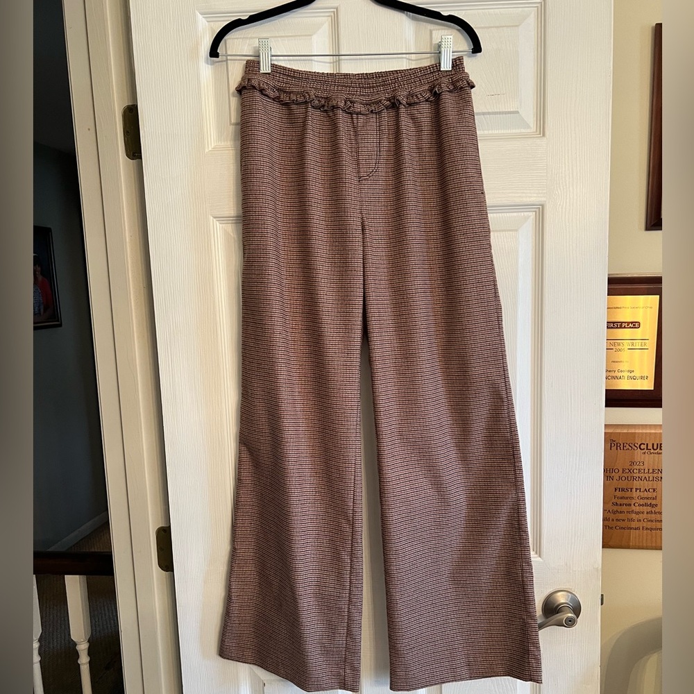 Sanctuary Taupe Wide-Leg Pants
